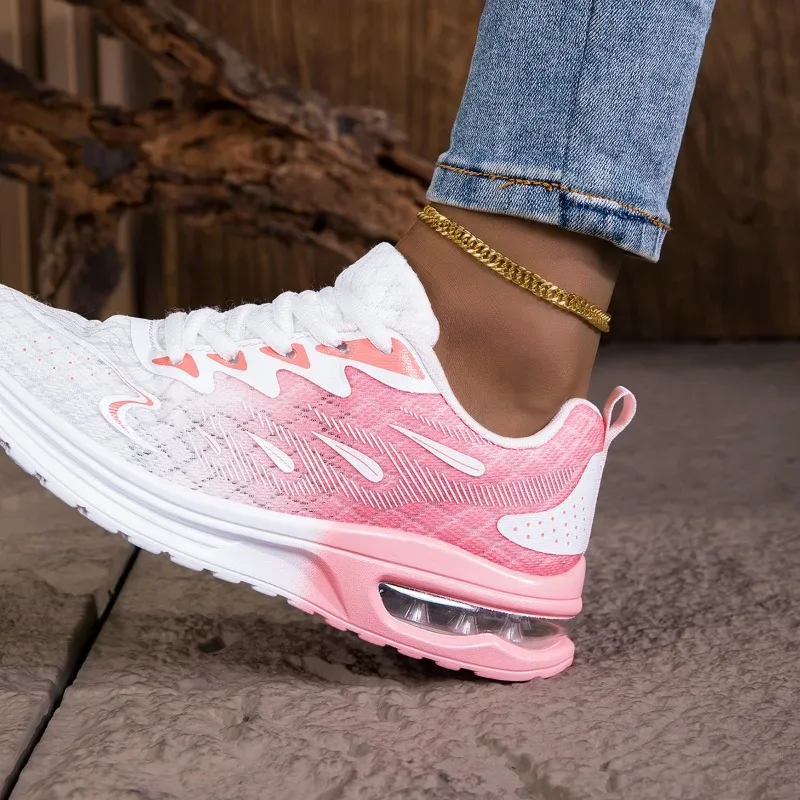 YRZL Women Sneakers Shoes Breathable Lightweight Running Shoes Non Slip Wear Resistant Comfortable Women's Walking Shoes