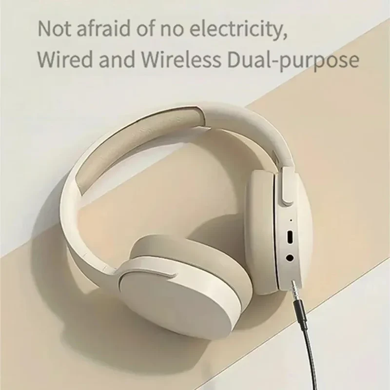 Bluetooth 5.3 Headsets Gaming Headphones Dual Mode Wireless Earphones Foldable Noise Reduction Music Headsets For iPhone Xiaomi