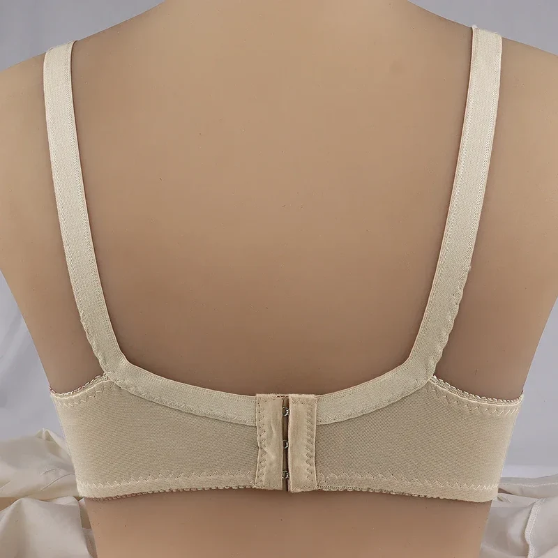 Ruralbras Sexy Women's Bras Wireless Full Coverage D/E/F for Plus Size Non Padded Comfort Soft Bra Minimizer Top Female Lingerie