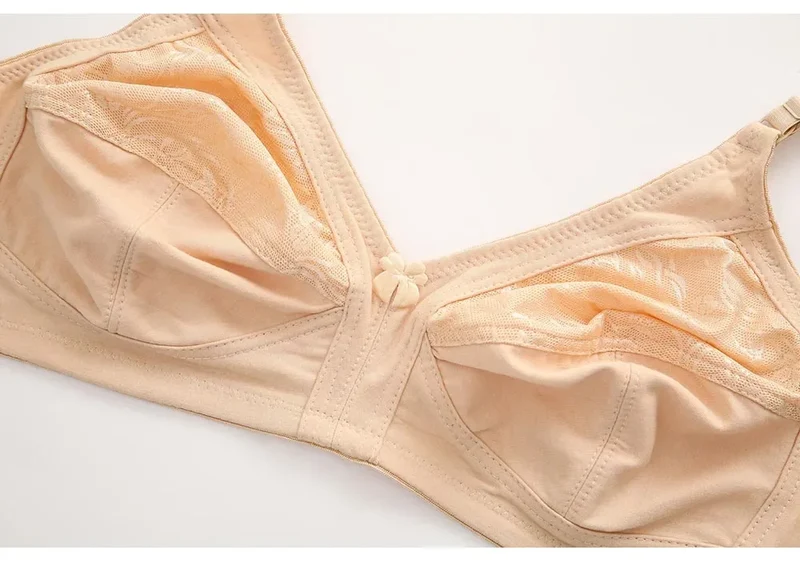 Ruralbras Sexy Women's Bras Wireless Full Coverage D/E/F for Plus Size Non Padded Comfort Soft Bra Minimizer Top Female Lingerie