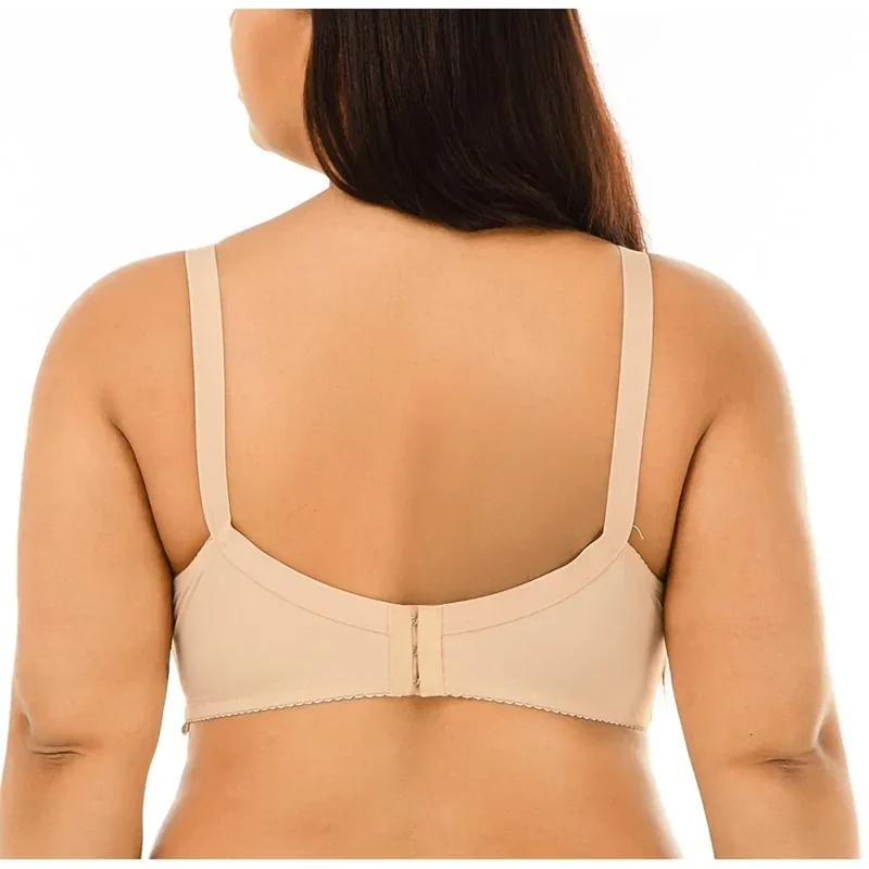 Ruralbras Sexy Women's Bras Wireless Full Coverage D/E/F for Plus Size Non Padded Comfort Soft Bra Minimizer Top Female Lingerie