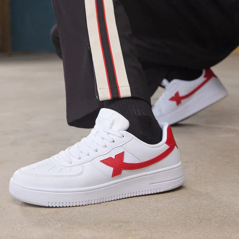Xtep Skateboarding Shoes Non-Slip Wear-Resistant Casual White Couple Skate Sneakers Male Female Luxury Brand Shoes 881219319851