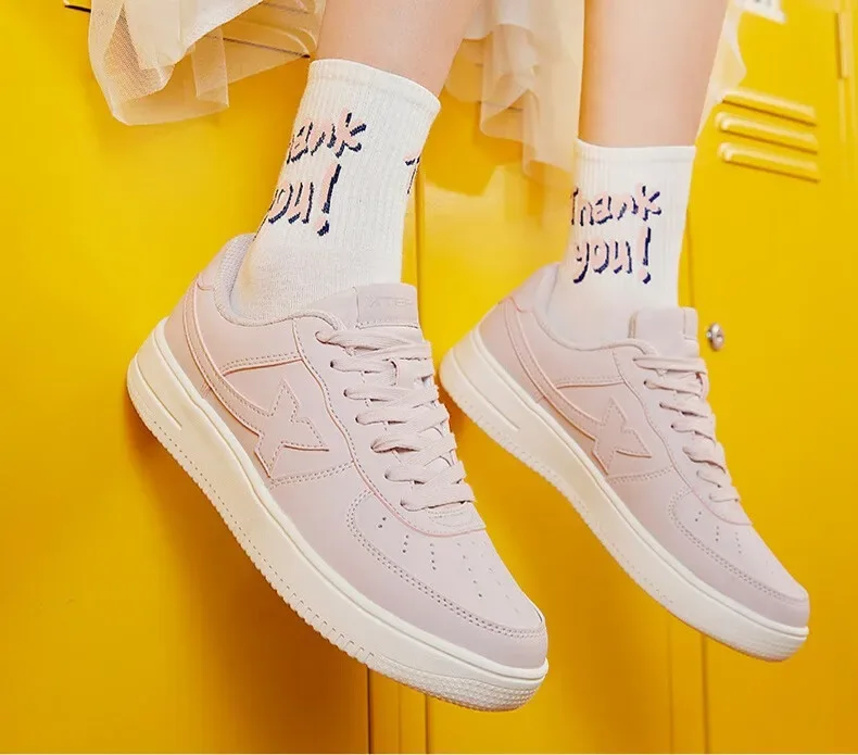 Xtep Skateboarding Shoes Non-Slip Wear-Resistant Casual White Couple Skate Sneakers Male Female Luxury Brand Shoes 881219319851