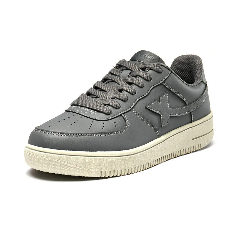 Xtep Skateboarding Shoes Non-Slip Wear-Resistant Casual White Couple Skate Sneakers Male Female Luxury Brand Shoes 881219319851