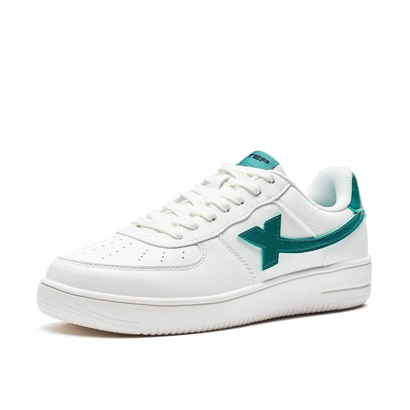 Xtep Skateboarding Shoes Non-Slip Wear-Resistant Casual White Couple Skate Sneakers Male Female Luxury Brand Shoes 881219319851
