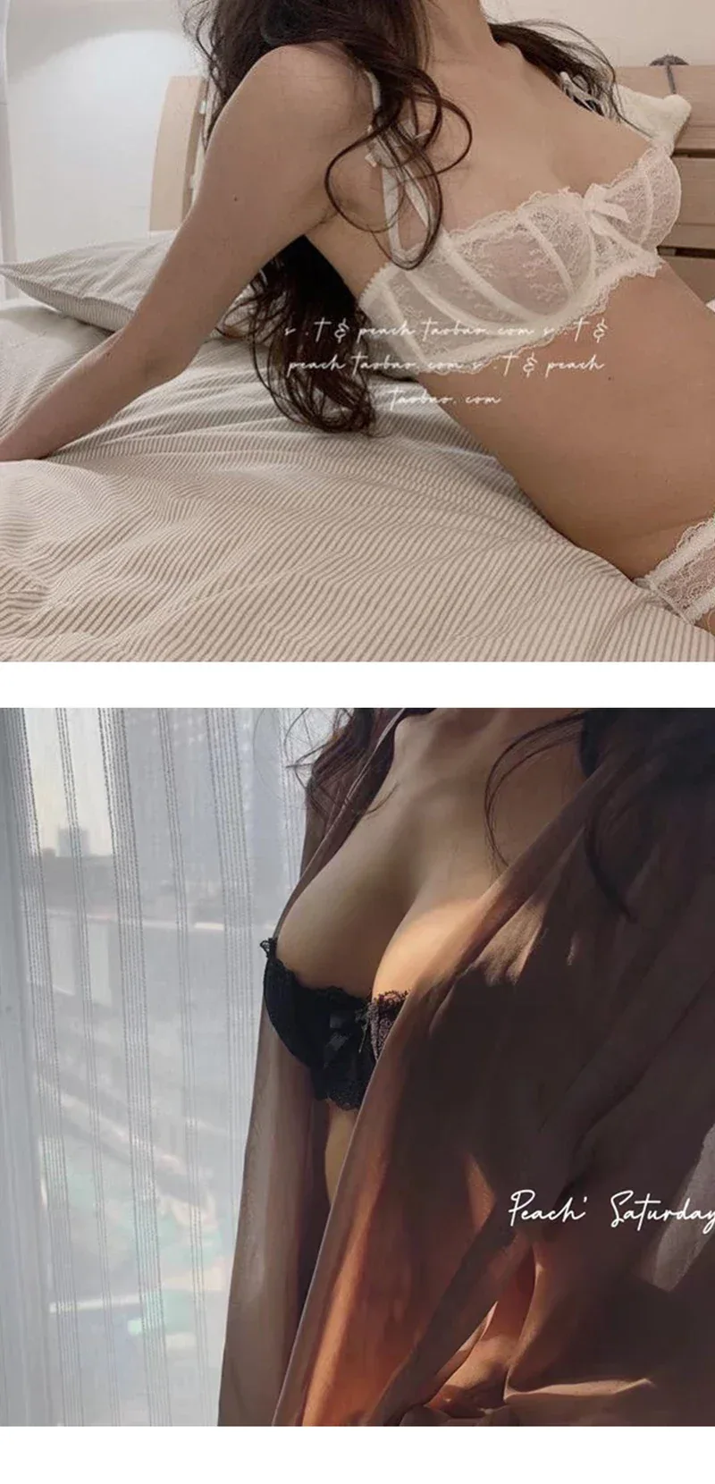 Half Cup Bras For Women Sexy Lingerie Plus Size Transparent Balconette Embroidery See Through Lace Bra Top Red Pink White Black