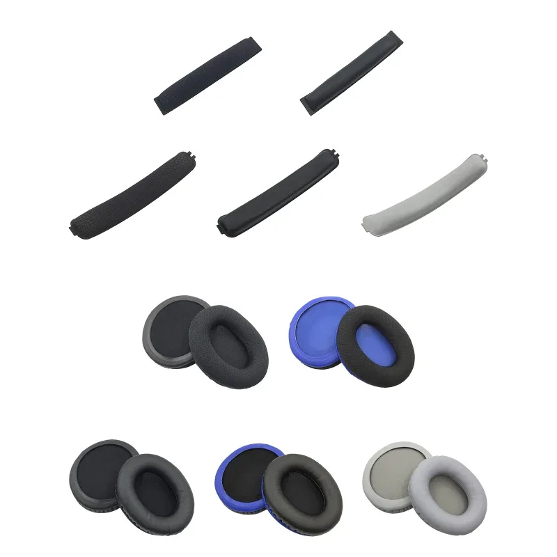 Replacement Earpads Headbeam For HyperX Cloud Stinger Core Headphone Sleeves Headband Ear Cushions Earmuffs Dropship