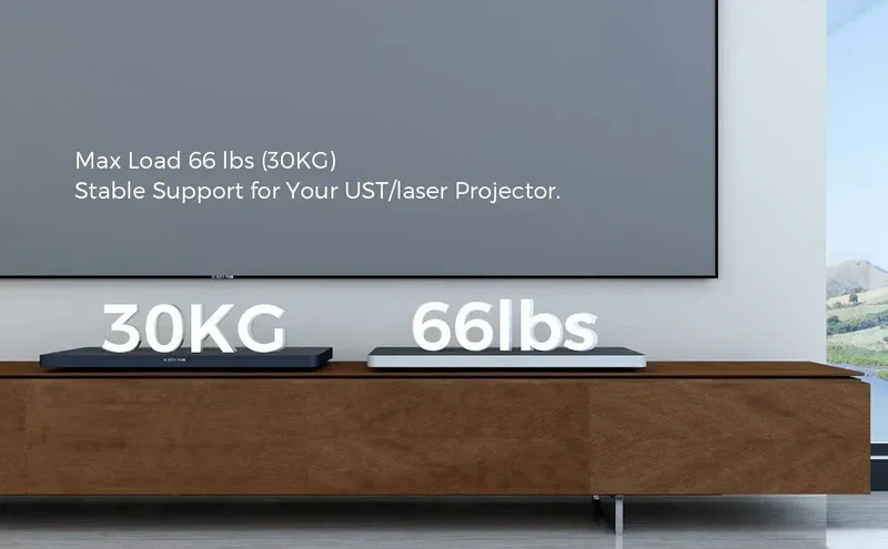 NEW Laser Projector Telescopic Motorized Platform for Ultra Short Throw UST Projector