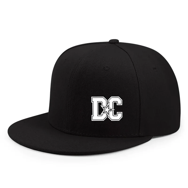 Unisex Letter Print Hip-hop Snapback Cap Outdoor Adjustable Casual Baseball Caps Sunscreen Sun Hat Streetwear