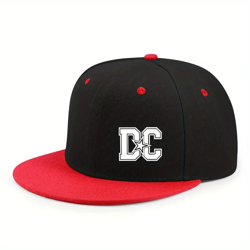 Unisex Letter Print Hip-hop Snapback Cap Outdoor Adjustable Casual Baseball Caps Sunscreen Sun Hat Streetwear