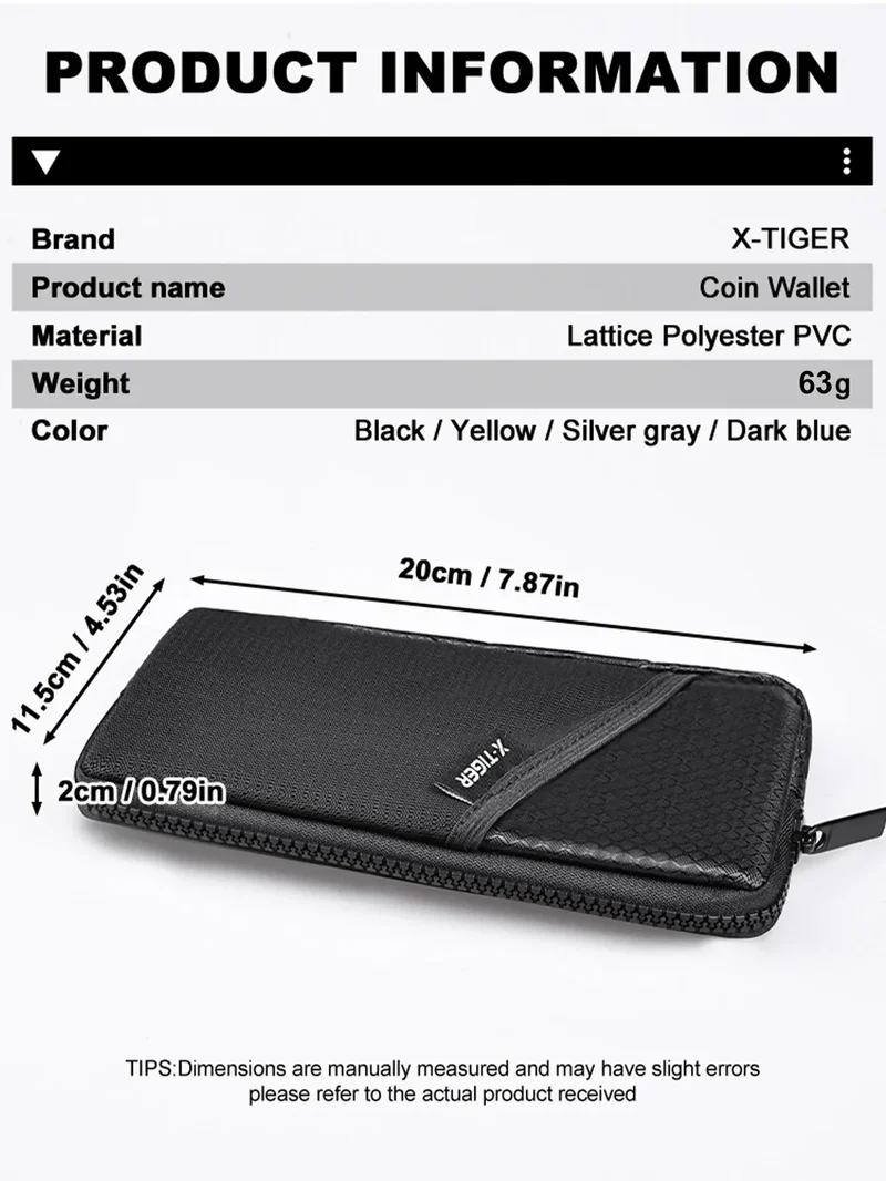 X-TIGER Bicycle Phone Bag Cycling Jersey Bag Lightweight and Portable Multifunctional Handbag Wallet Cycling Equipment