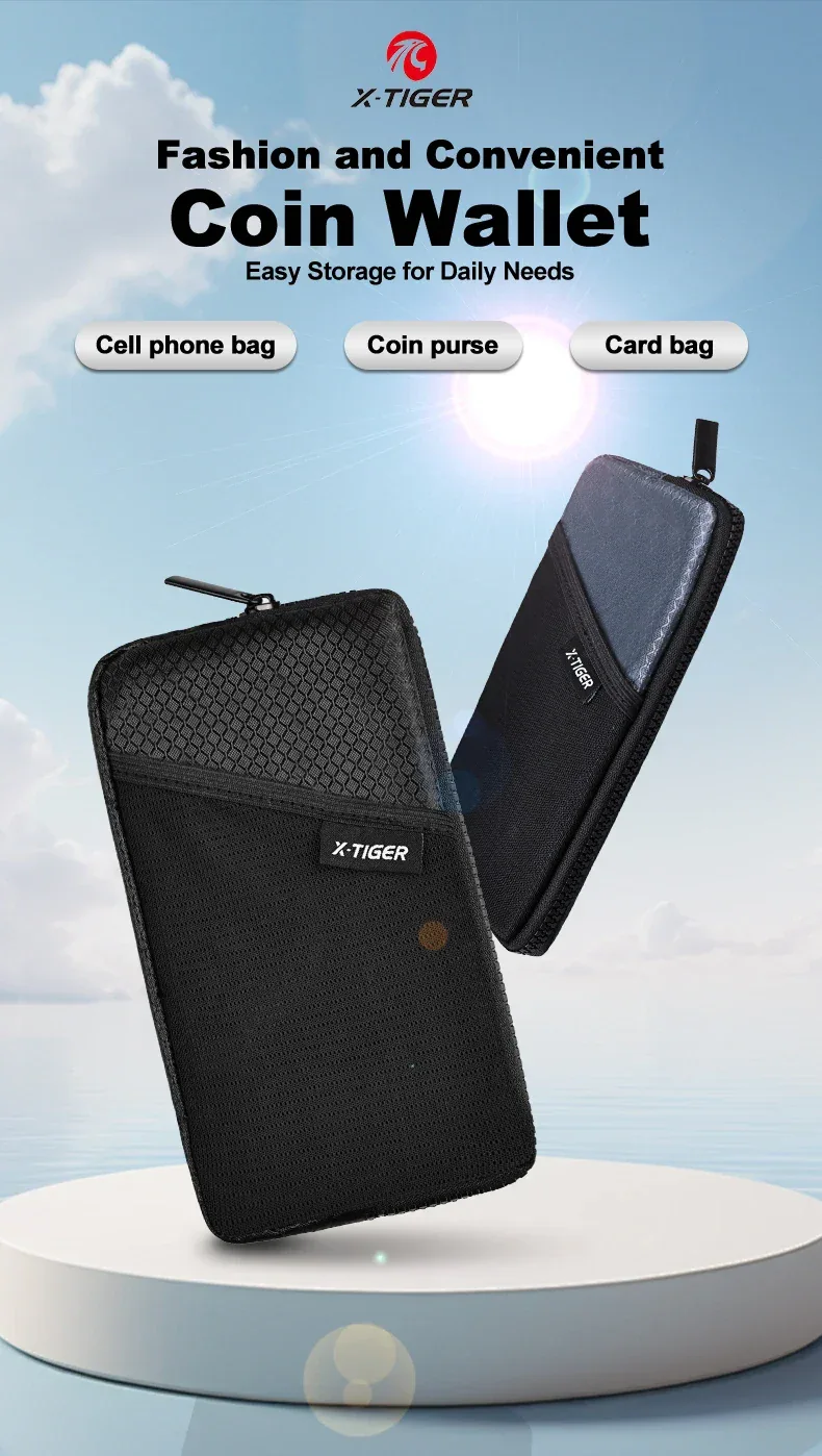 X-TIGER Bicycle Phone Bag Cycling Jersey Bag Lightweight and Portable Multifunctional Handbag Wallet Cycling Equipment