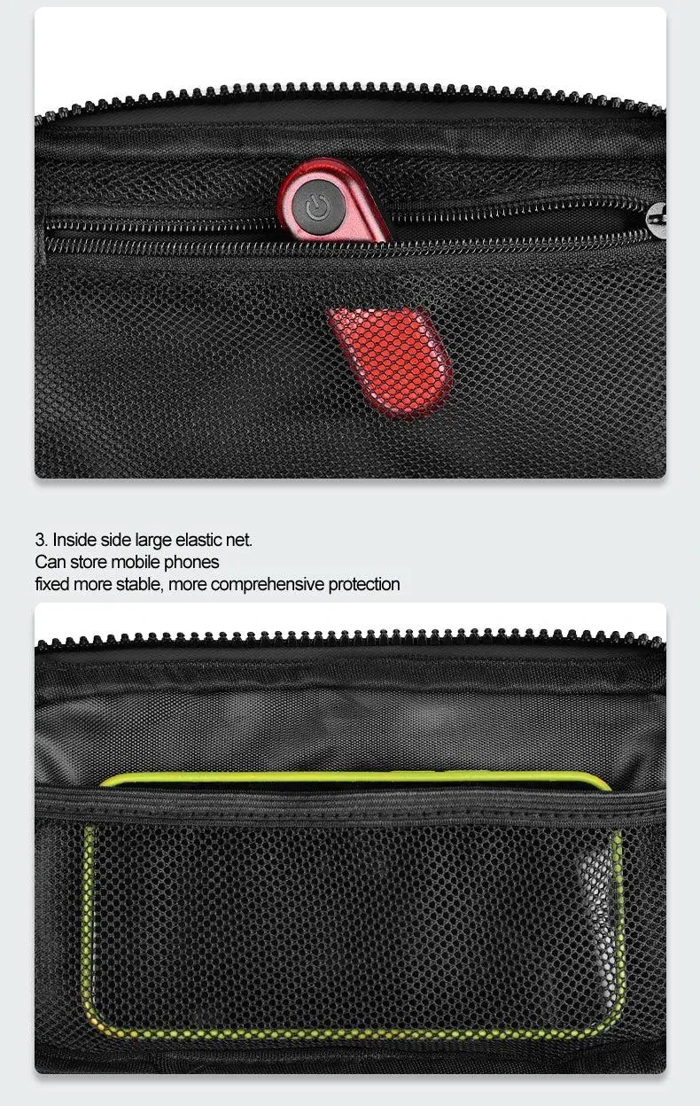 X-TIGER Bicycle Phone Bag Cycling Jersey Bag Lightweight and Portable Multifunctional Handbag Wallet Cycling Equipment