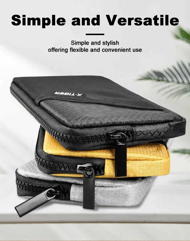 X-TIGER Bicycle Phone Bag Cycling Jersey Bag Lightweight and Portable Multifunctional Handbag Wallet Cycling Equipment