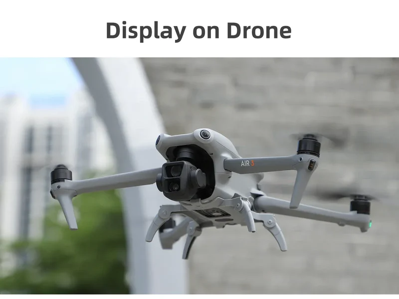 Foldable Extended 36mm Landing Gear Leg For DJI Air 3S Drone Accessories Splitting Tripod Training Kit for DJI Air 3