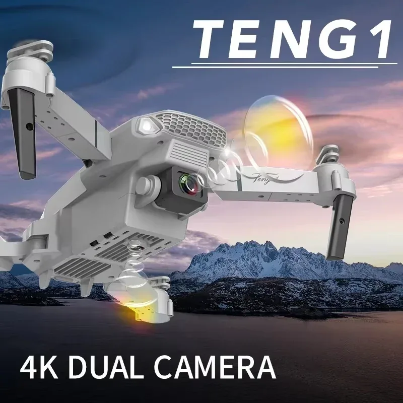 E88PRO Drone 8K 5G Professional HD Dual Camera Aerial Photography Remote Control Aircraft Quadcopter Toys 15000M 2025