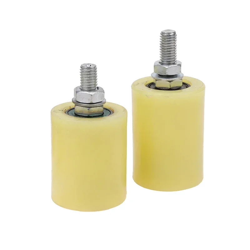 1pc Thickened Bearing Nylon Guide Roller Gate Wheels - Sliding Or Cantilever Gates Positioning Guide Translation Door Wheel
