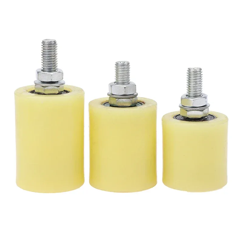 1pc Thickened Bearing Nylon Guide Roller Gate Wheels - Sliding Or Cantilever Gates Positioning Guide Translation Door Wheel