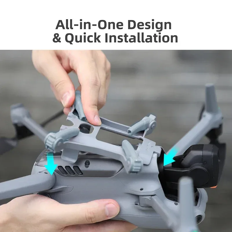 Foldable Landing Gear For DJI Air 3S/Air 3 Height Increasing Leg Extension Protector For DJI Air 3S/Air 3 Drone Accessories