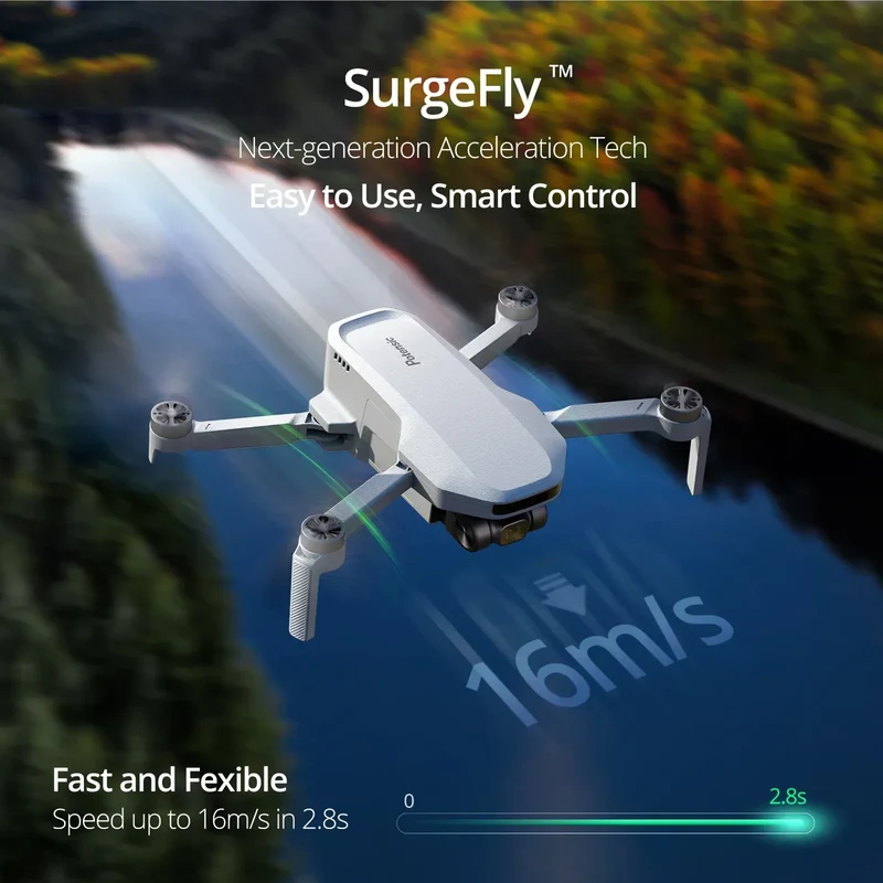 Potensic ATOM SE 4K GPS Professional Drone Camera 12MP, Under 249g, Max 4-KM, Auto Return, Circle Fly, Follow Me, WayPoint