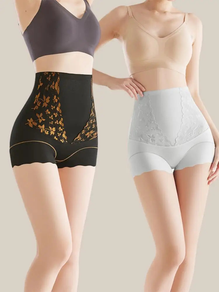 Women's Shapewear Panties Slim Fit High Waist Hip Lifting Postpartum Abdominal Shapewear Exquisite Close Intimates Briefs