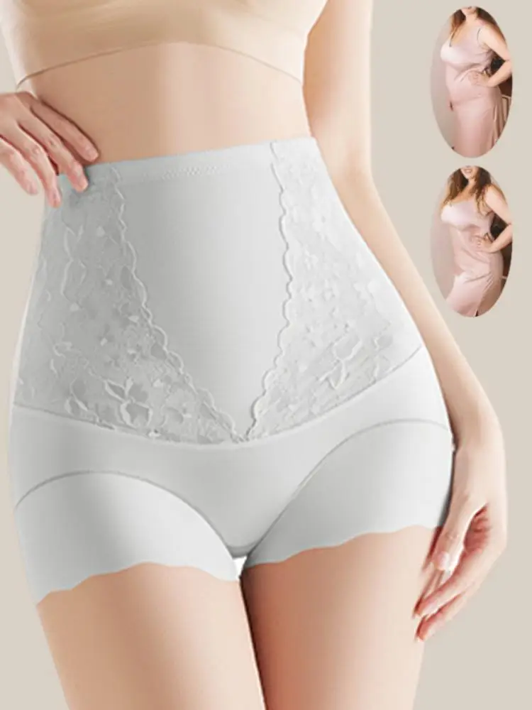 Women's Shapewear Panties Slim Fit High Waist Hip Lifting Postpartum Abdominal Shapewear Exquisite Close Intimates Briefs