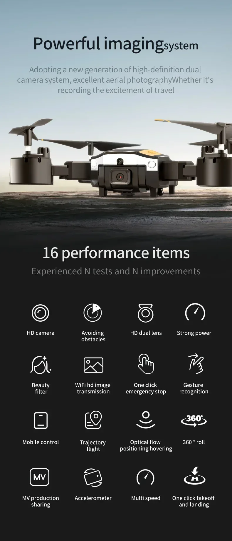 2026 New G6 GPS Drone 8K Professional HD Camera Optical Flow 5G WIFI Omnidirectional Obstacle Avoidance Quadcopter Kids Gift Toy