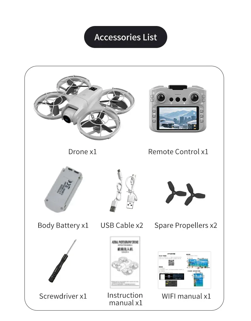 H137 PRO RC Drone 4K Professional HD Aerial 180° Dual Camera Photography Brushless Screen Remote Control Aircraft Quadcopter Toy
