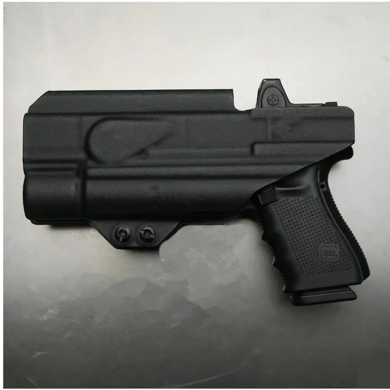 Inside The Waistband kydex IWB Holster For Glock G17 G19 G25 G34 G22 G45 with Surefire X300 Ultra X300U-B Flashlight 500 lumens