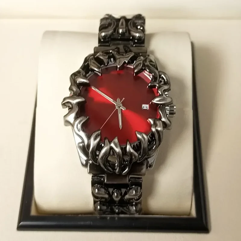 2025 Alabaster Industries Y2K Demon Claw Quartz Watch Men Hot Medieval Old Unique Creative Men's Watches Steel Watch AAA Clock