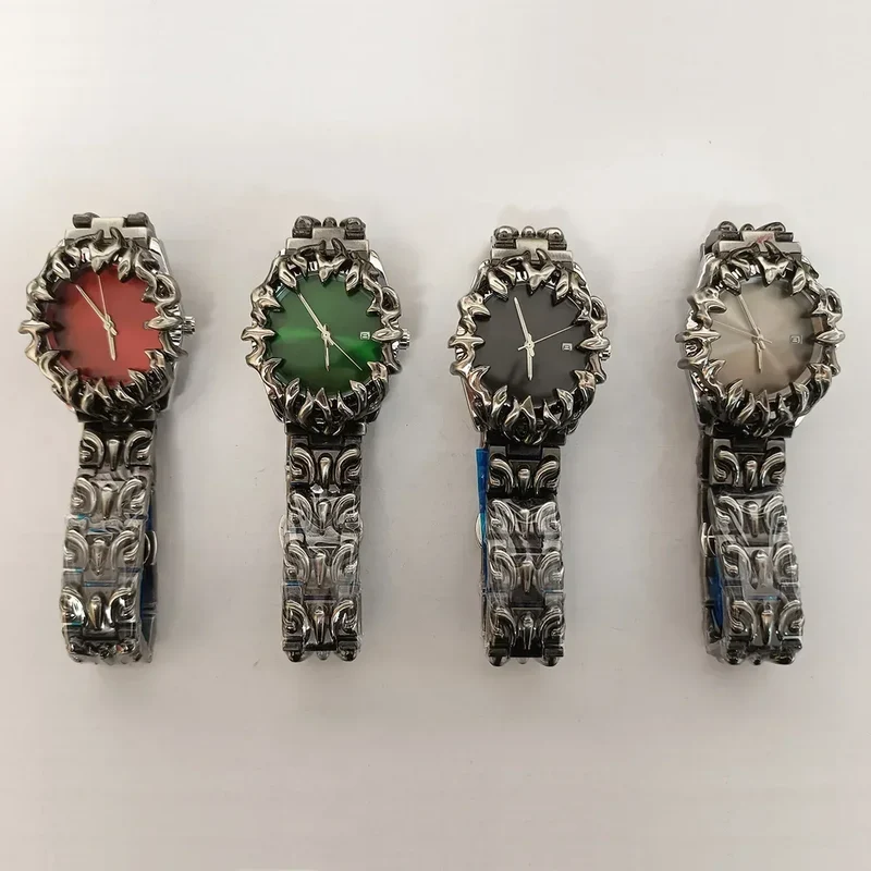 2025 Alabaster Industries Y2K Demon Claw Quartz Watch Men Hot Medieval Old Unique Creative Men's Watches Steel Watch AAA Clock