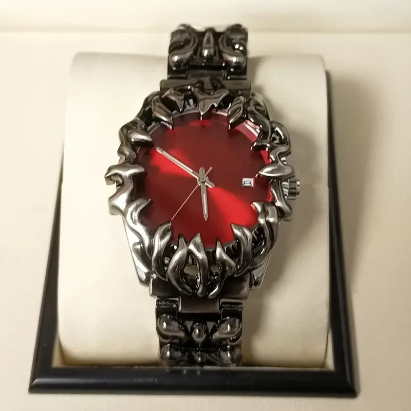 2025 Alabaster Industries Y2K Demon Claw Quartz Watch Men Hot Medieval Old Unique Creative Men's Watches Steel Watch AAA Clock