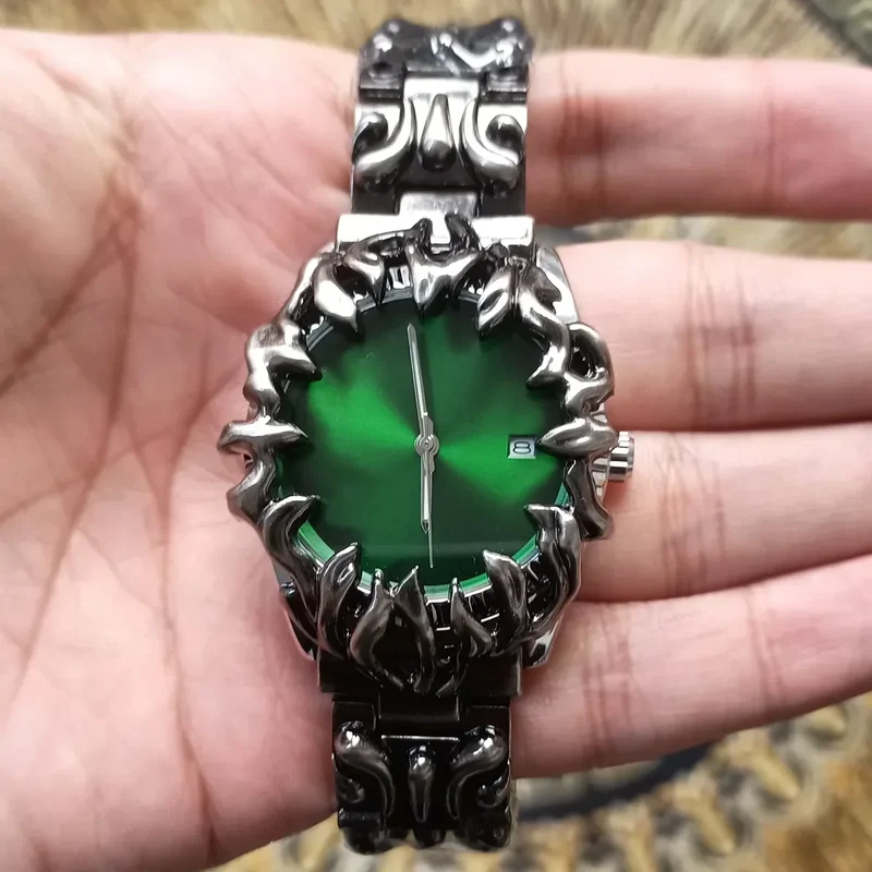2025 Alabaster Industries Y2K Demon Claw Quartz Watch Men Hot Medieval Old Unique Creative Men's Watches Steel Watch AAA Clock