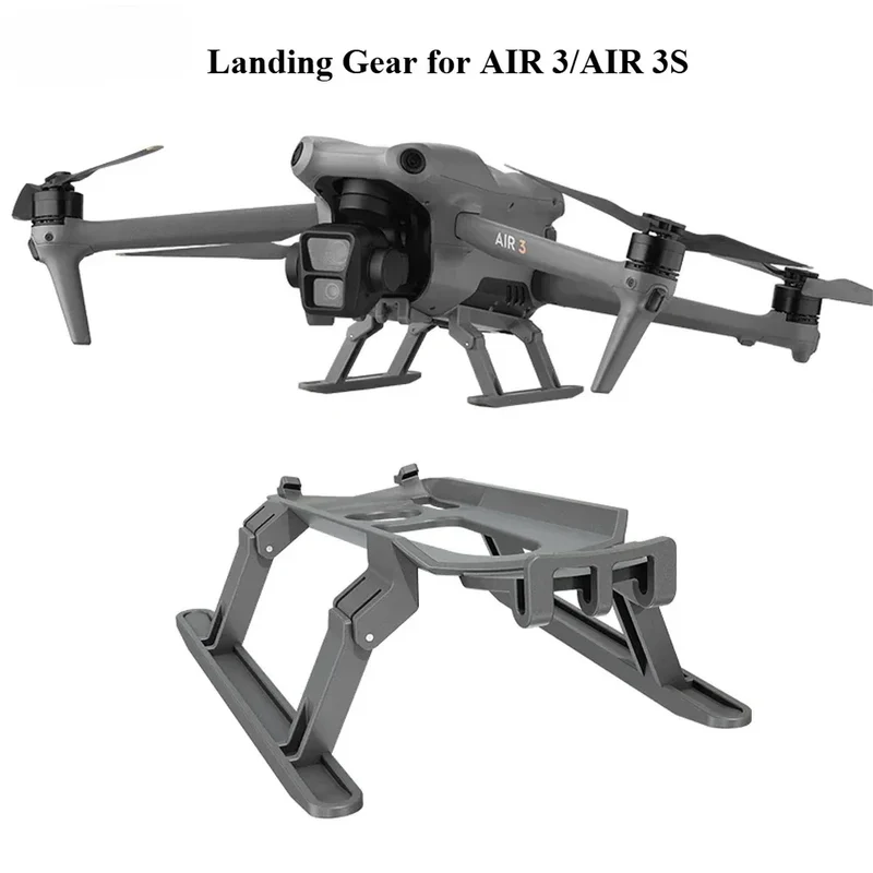 Landing Gear for DJI MAVIC Air 3/Air 3S Foldable Extension Support Legs Dorne Heighten Bracket Protector Feet Stand Accessories
