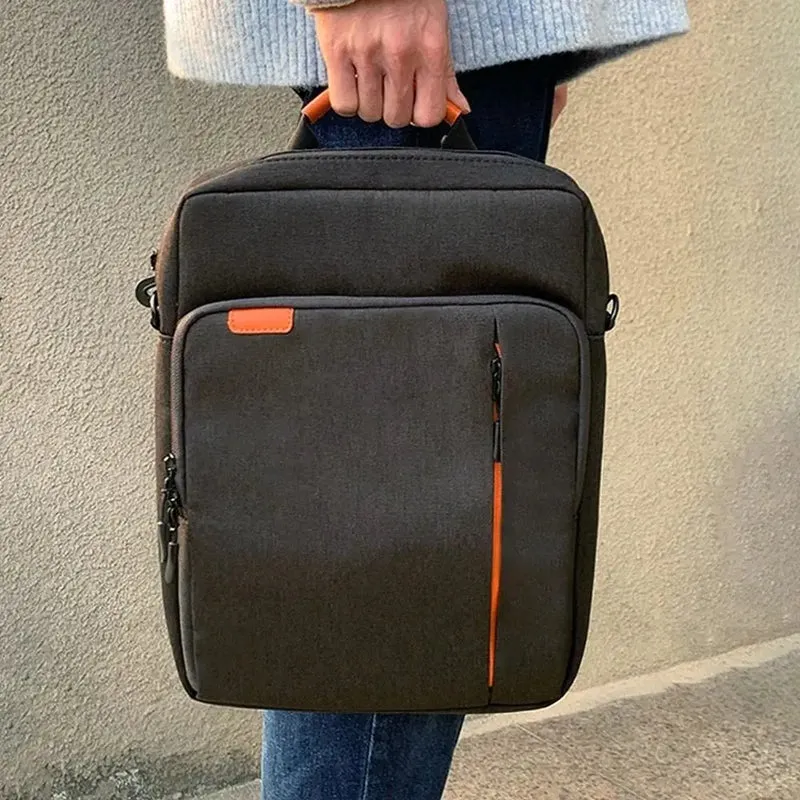 Universal 11/13.3inch Tablet Sleeve Bag Large Capacity Shockproof Laptop Shoulder Bag Waterproof Multilayer Tablet Storage Bag