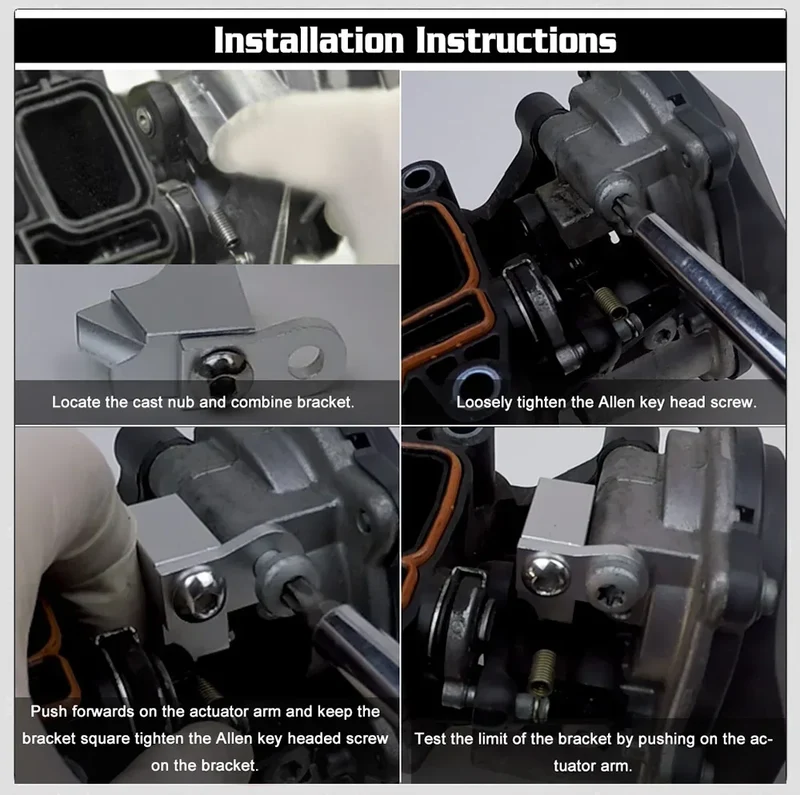 Car Automobile Intake Manifold P2015 Repair Bracket Holder Stand 03L129711AG For VW Audi Skoda Seat 2.0 TDI CR Accessories New