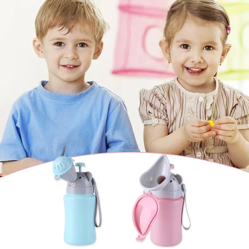 Portable Baby Hygienic Toilet Urinal for Boys Girls Outdoor Car Travel Leak-Proof Potty Children's Convenient Training Toilet
