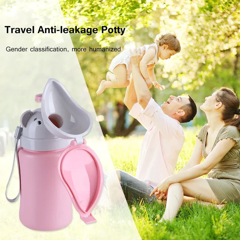 Portable Baby Hygienic Toilet Urinal for Boys Girls Outdoor Car Travel Leak-Proof Potty Children's Convenient Training Toilet