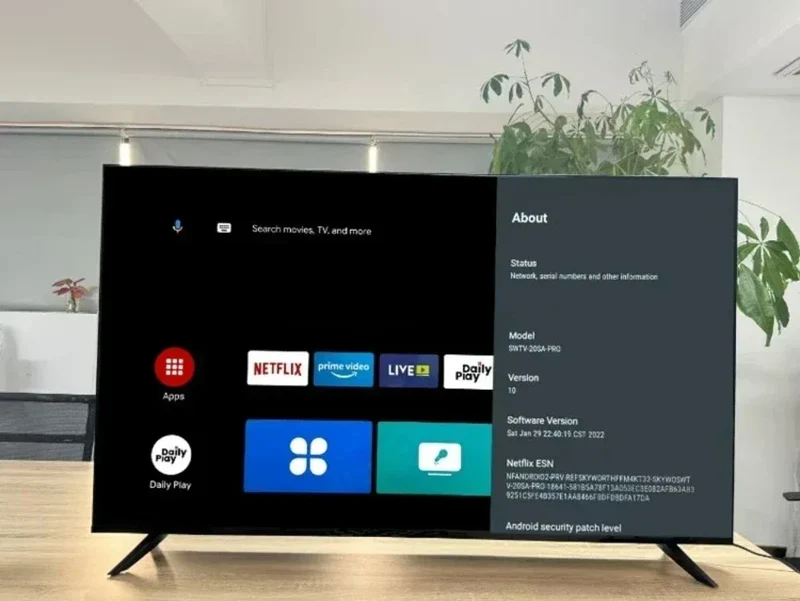 Smart TV LED 4k UHD 32 43 50 55 65 75 85 Inch Home Network Television Original Android/google Tv Support Youtube Google Play