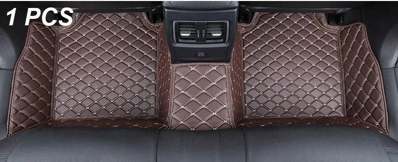 Custom Automotive Car Floor Mats For VW Golf 4 1999 2000 2001 2002 2003 Auto Luxury Leather Men Women Car Mats Full Coverage