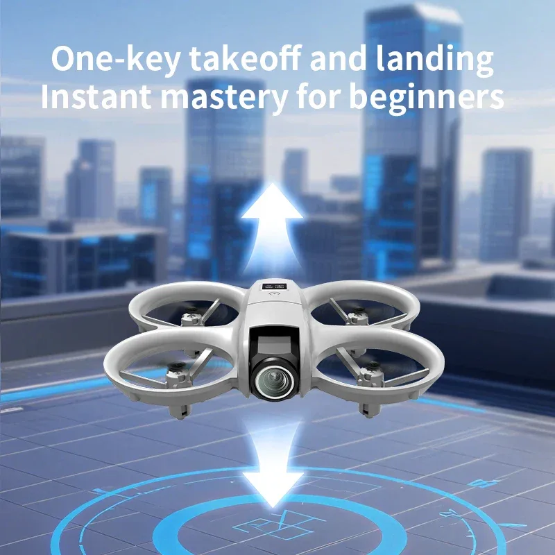 New H135 Mini Drone WIFI FPV Hover Professional 4K Camera Pocket Coloful Lights Dron Rc Plane Foldable Quadcopter RC Toys Gifts