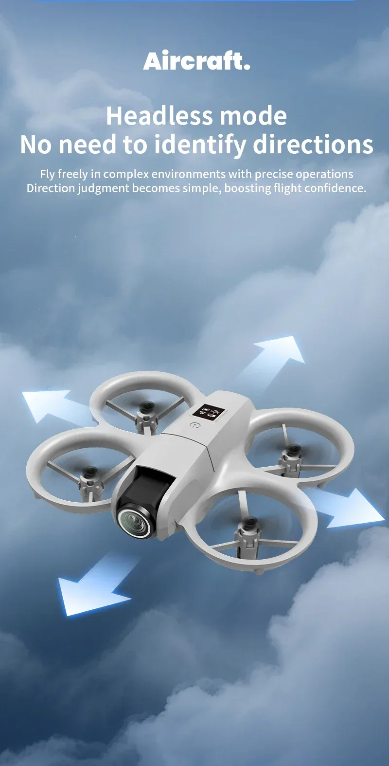 New H135 Mini Drone WIFI FPV Hover Professional 4K Camera Pocket Coloful Lights Dron Rc Plane Foldable Quadcopter RC Toys Gifts