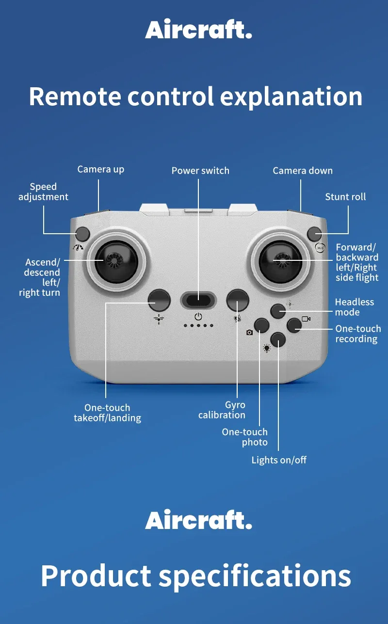 New H135 Mini Drone WIFI FPV Hover Professional 4K Camera Pocket Coloful Lights Dron Rc Plane Foldable Quadcopter RC Toys Gifts