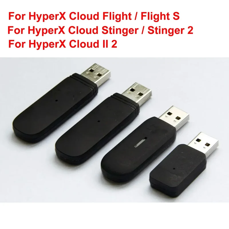 USB Receiver for Kingston HyperX Cloud Flight / Flight S / Stinger / Stinger 2 / Cloud Ⅱ / Cloud Ⅲ / Cloud Core Wireless Headset