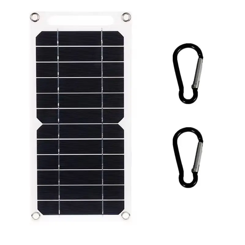5W 35W 6.8V Portable Waterproof Solar Panel USB Charger for Camping Hiking Phone Battery Bank Mobile Charging