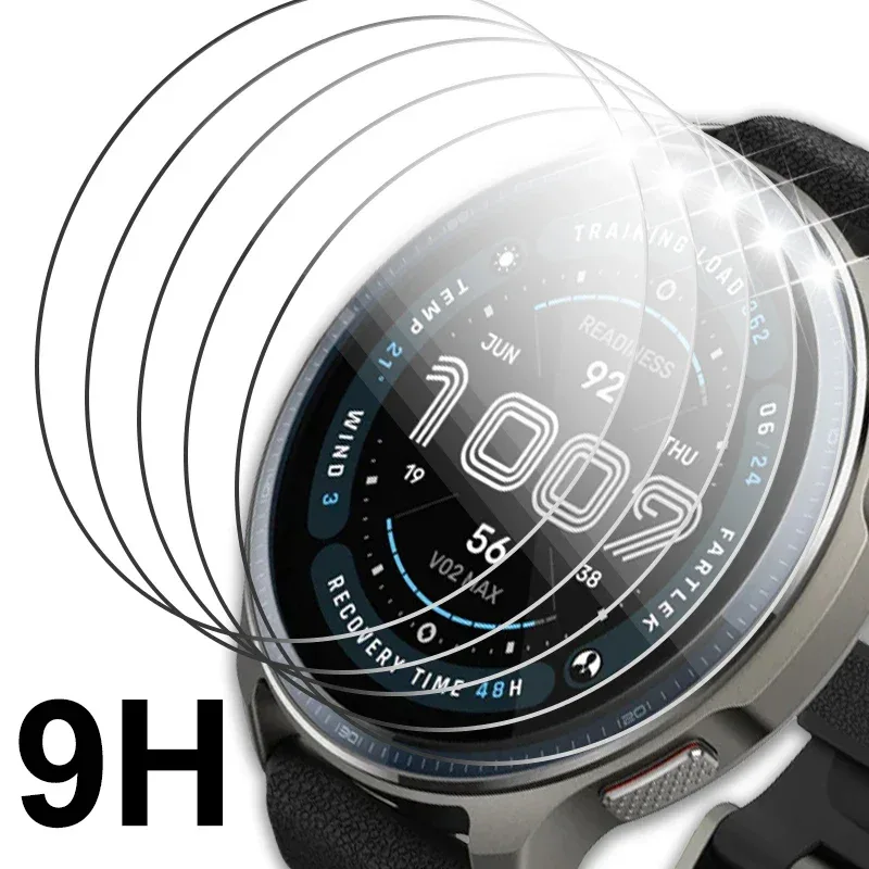 9H Tempered Glass for Amazfit Balance 2 Premium Screen Protector HD Clear Anti-scratch Protective Film for Amazfit Balance2