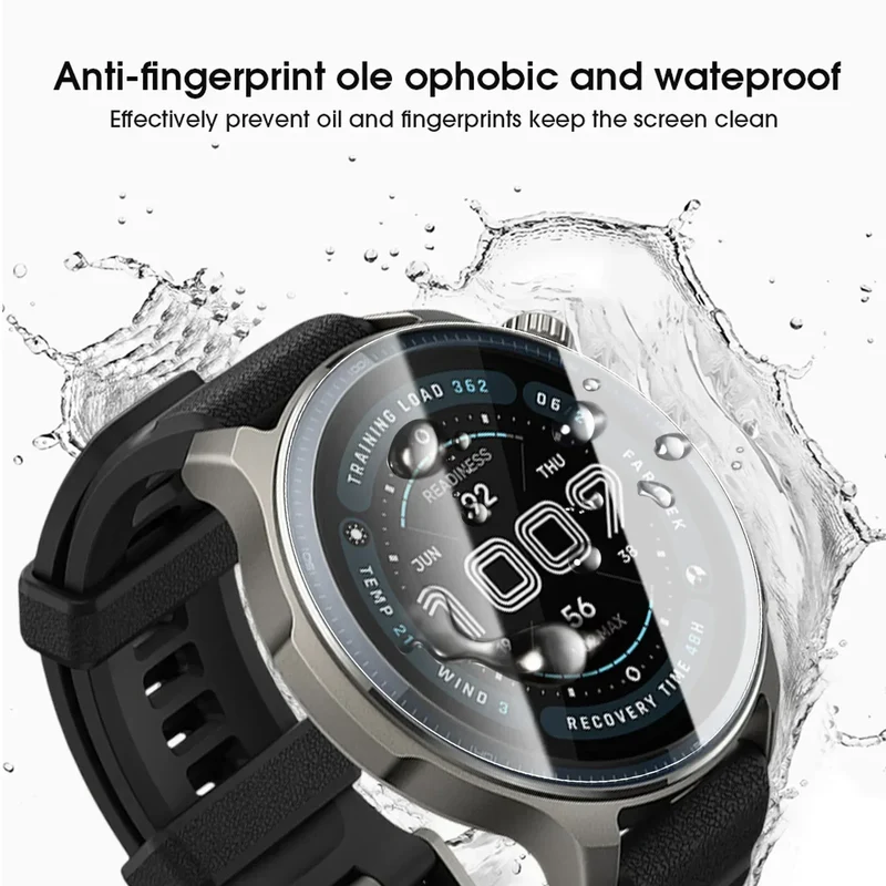 9H Tempered Glass for Amazfit Balance 2 Premium Screen Protector HD Clear Anti-scratch Protective Film for Amazfit Balance2