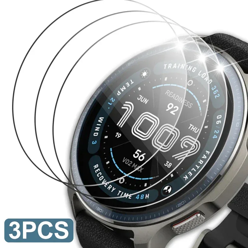 9H Tempered Glass for Amazfit Balance 2 Premium Screen Protector HD Clear Anti-scratch Protective Film for Amazfit Balance2