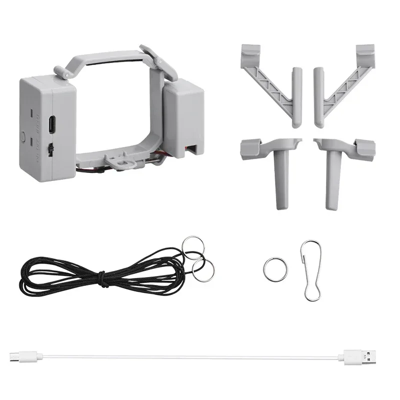 Airdrop System for DJI Mini 4 Pro Quick Release Thrower Casting Bait/Giving Gifts/Emergency Rescue Drone Accessories