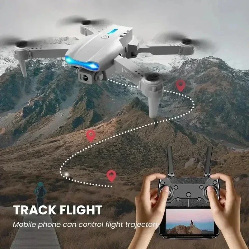 New E99Pro RC Drone 4K Professinal With 1080P Wide Angle HD Camera Foldable Helicopter WIFI FPV Height Hold Gift Toy